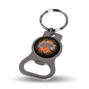 NBA New York Knicks Metal Keychain - Beverage Bottle Opener With Key Ring - Pocket Size By Rico Industries
