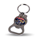 NHL Florida Panthers Metal Keychain - Beverage Bottle Opener With Key Ring - Pocket Size By Rico Industries