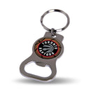 NBA Toronto Raptors Metal Keychain - Beverage Bottle Opener With Key Ring - Pocket Size By Rico Industries