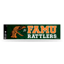 NCAA Florida A&M Rattlers 3" x 12" Car/Truck/Jeep Bumper Sticker By Rico Industries