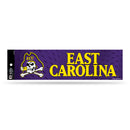 NCAA East Carolina Pirates 3" x 12" Car/Truck/Jeep Bumper Sticker By Rico Industries
