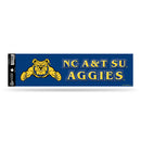NCAA N.Carolina A&T Aggies 3" x 12" Car/Truck/Jeep Bumper Sticker By Rico Industries