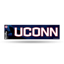 NCAA Connecticut Huskies 3" x 12" Car/Truck/Jeep Bumper Sticker By Rico Industries
