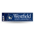NCAA Westfield State Owls 3" x 12" Car/Truck/Jeep Bumper Sticker By Rico Industries