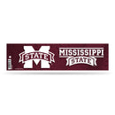 NCAA Mississippi State Bulldogs 3" x 12" Car/Truck/Jeep Bumper Sticker By Rico Industries