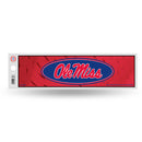 NCAA Mississippi Rebels 3" x 12" Car/Truck/Jeep Bumper Sticker By Rico Industries
