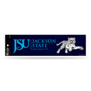 NCAA Jackson State Tigers 3" x 12" Car/Truck/Jeep Bumper Sticker By Rico Industries