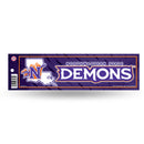 NCAA Northwestern State Demons 3" x 12" Car/Truck/Jeep Bumper Sticker By Rico Industries