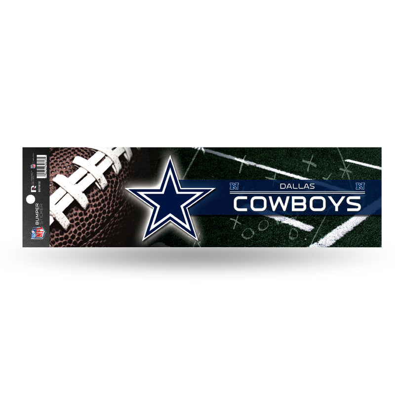 NFL Dallas Cowboys 3" x 12" Car/Truck/Jeep Bumper Sticker By Rico Industries