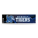 NCAA Memphis Tigers 3" x 12" Car/Truck/Jeep Bumper Sticker By Rico Industries