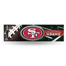 NFL San Francisco 49ers 3" x 12" Car/Truck/Jeep Bumper Sticker By Rico Industries