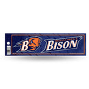 NCAA Bucknell Bison 3" x 12" Car/Truck/Jeep Bumper Sticker By Rico Industries