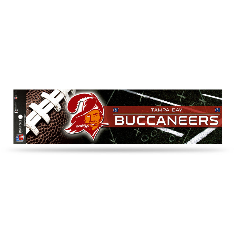 NFL Tampa Bay Buccaneers 3" x 12" Car/Truck/Jeep Bumper Sticker By Rico Industries