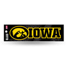 NCAA Iowa Hawkeyes 3" x 12" Car/Truck/Jeep Bumper Sticker By Rico Industries