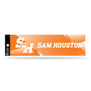 NCAA Sam Houston State Bearkats 3" x 12" Car/Truck/Jeep Bumper Sticker By Rico Industries