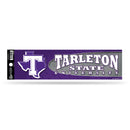 NCAA Tarleton State Texans 3" x 12" Car/Truck/Jeep Bumper Sticker By Rico Industries