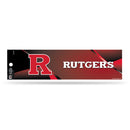 NCAA Rutgers Scarlet Knights 3" x 12" Car/Truck/Jeep Bumper Sticker By Rico Industries
