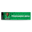 NCAA Marshall Thundering Herd 3" x 12" Car/Truck/Jeep Bumper Sticker By Rico Industries