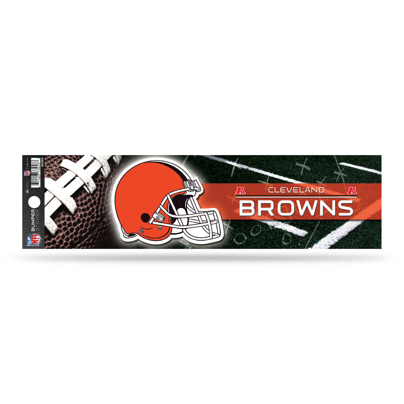 Cleveland Browns Bumper Sticker (3" x 12")