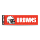 Browns White Helmet Bumper Sticker