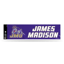 NCAA James Madiscon Dukes 3" x 12" Car/Truck/Jeep Bumper Sticker By Rico Industries