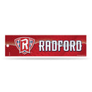 NCAA Radford  Highlanders 3" x 12" Car/Truck/Jeep Bumper Sticker By Rico Industries