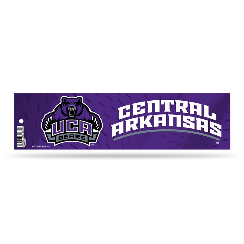 NCAA Central Arkansas Bears 3" x 12" Car/Truck/Jeep Bumper Sticker By Rico Industries