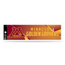 NCAA Minnesota Golden Gophers 3" x 12" Car/Truck/Jeep Bumper Sticker By Rico Industries