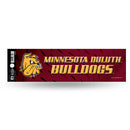 NCAA Minnesota-Duluth Bulldogs 3" x 12" Car/Truck/Jeep Bumper Sticker By Rico Industries