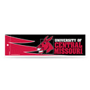 NCAA Central Missouri Mules 3" x 12" Car/Truck/Jeep Bumper Sticker By Rico Industries