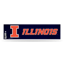 NCAA Illinois Fighting Illini 3" x 12" Car/Truck/Jeep Bumper Sticker By Rico Industries