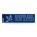 NCAA Dickinson State Blue Hawks 3" x 12" Car/Truck/Jeep Bumper Sticker By Rico Industries