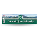 NCAA Colorado State Rams 3" x 12" Car/Truck/Jeep Bumper Sticker By Rico Industries