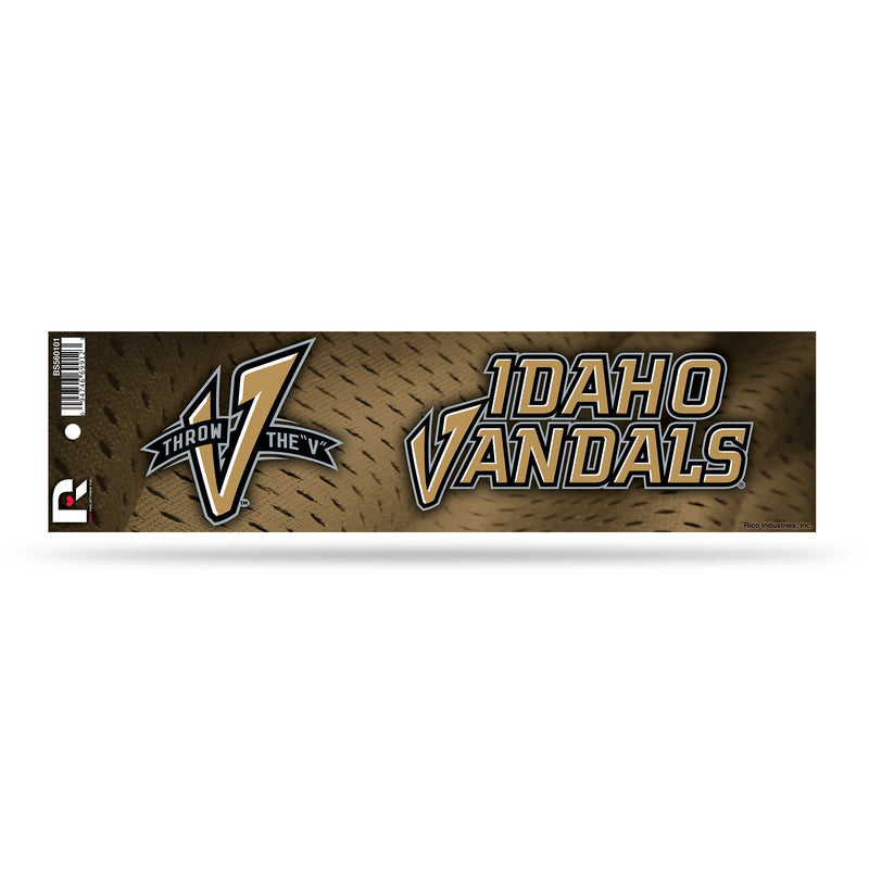 NCAA Idaho Vandals 3" x 12" Car/Truck/Jeep Bumper Sticker By Rico Industries