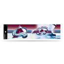 NHL Colorado Avalanche 3" x 12" Car/Truck/Jeep Bumper Sticker By Rico Industries