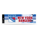 NHL New York Rangers 3" x 12" Car/Truck/Jeep Bumper Sticker By Rico Industries
