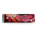 NBA Chicago Bulls 3" x 12" Car/Truck/Jeep Bumper Sticker By Rico Industries