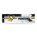 NHL Pittsburgh Penguins 3" x 12" Car/Truck/Jeep Bumper Sticker By Rico Industries