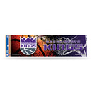 NBA Sacramento Kings 3" x 12" Car/Truck/Jeep Bumper Sticker By Rico Industries