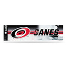 NHL Carolina Hurricanes 3" x 12" Car/Truck/Jeep Bumper Sticker By Rico Industries