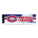 NHL Montreal Canadiens 3" x 12" Car/Truck/Jeep Bumper Sticker By Rico Industries