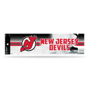 NHL New Jersey Devils 3" x 12" Car/Truck/Jeep Bumper Sticker By Rico Industries
