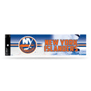 NHL New York Islanders 3" x 12" Car/Truck/Jeep Bumper Sticker By Rico Industries