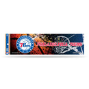 NBA Philadelphia 76ers 3" x 12" Car/Truck/Jeep Bumper Sticker By Rico Industries