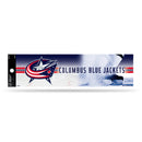 NHL Columbus Blue Jackets 3" x 12" Car/Truck/Jeep Bumper Sticker By Rico Industries