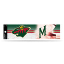 NHL Minnesota Wild 3" x 12" Car/Truck/Jeep Bumper Sticker By Rico Industries
