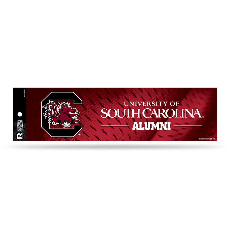 NCAA South Carolina Gamecocks 3" x 12" Car/Truck/Jeep Bumper Sticker By Rico Industries