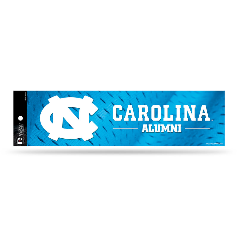 NCAA North Carolina Tar Heels 3" x 12" Car/Truck/Jeep Bumper Sticker By Rico Industries