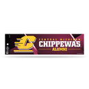 NCAA Central Michigan Chippewas 3" x 12" Car/Truck/Jeep Bumper Sticker By Rico Industries