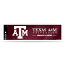 NCAA Texas A&M Aggies 3" x 12" Car/Truck/Jeep Bumper Sticker By Rico Industries